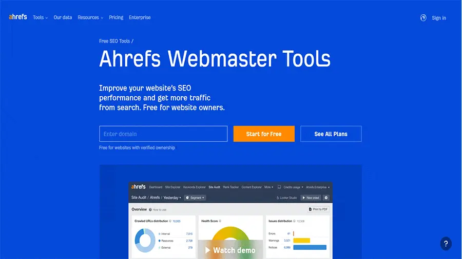 أدوات السيو المجانية للمبتدئين 2025أفضل أدوات السيو المجانية لمساعدتك على تحسين موقعك 6 أدوات السيو المجانية