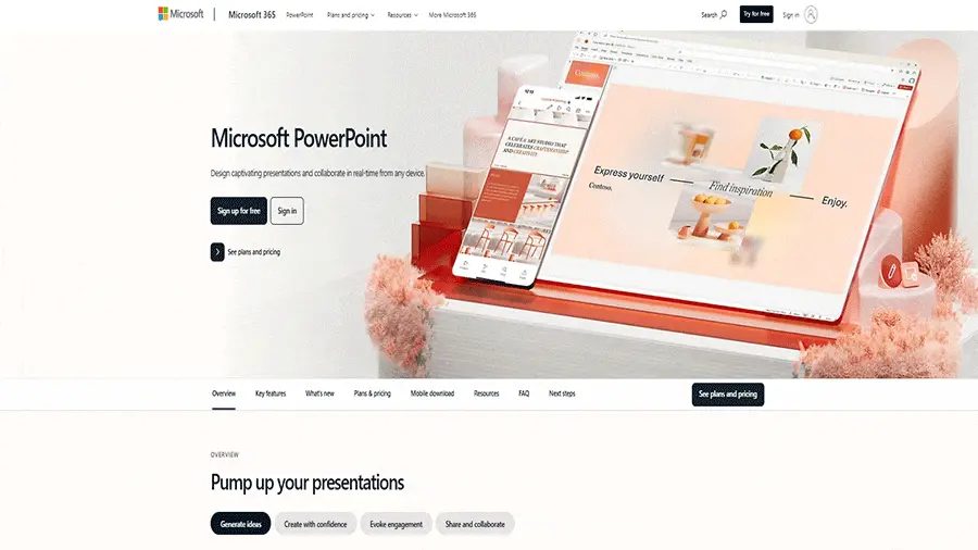 إعداد عرض تقديمي احترافي