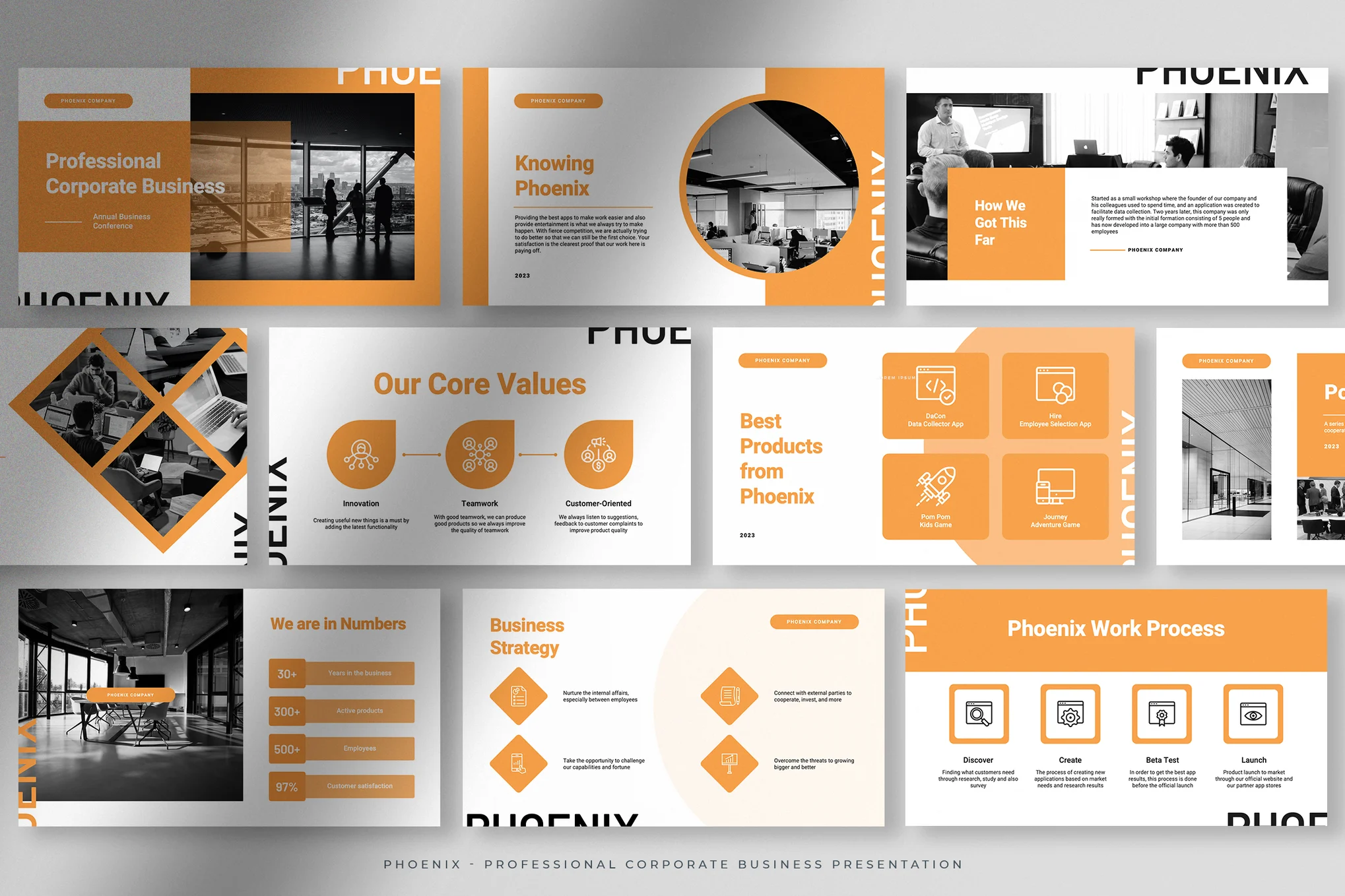 Phoenix - Professional Business Presentation PPT