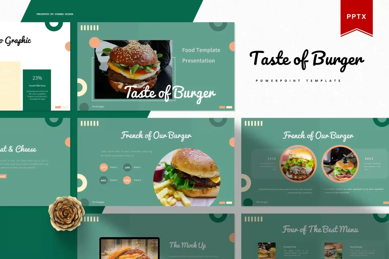 Taste of Burger | Powerpoint Template