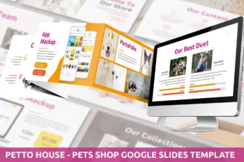 Petto House - Pet Shop Google Slides Template