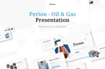 Perion Gas & Oil Powerpoint Presentation Template