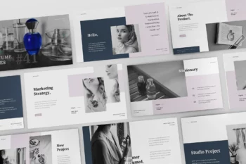 Perfume Series Powerpoint Presentation Template