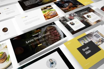 Steak House Powerpoint Template