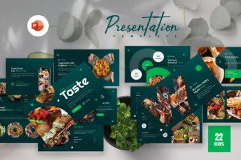 Opiet Food PowerPoint Presentation Template
