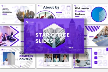 Star Office Powerpoint Presentation Template