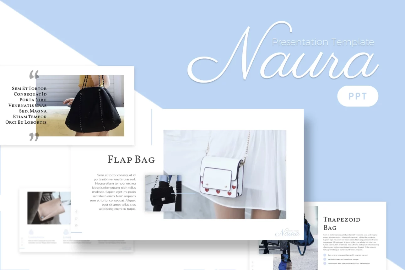 Naura - Feminine Powerpoint Template