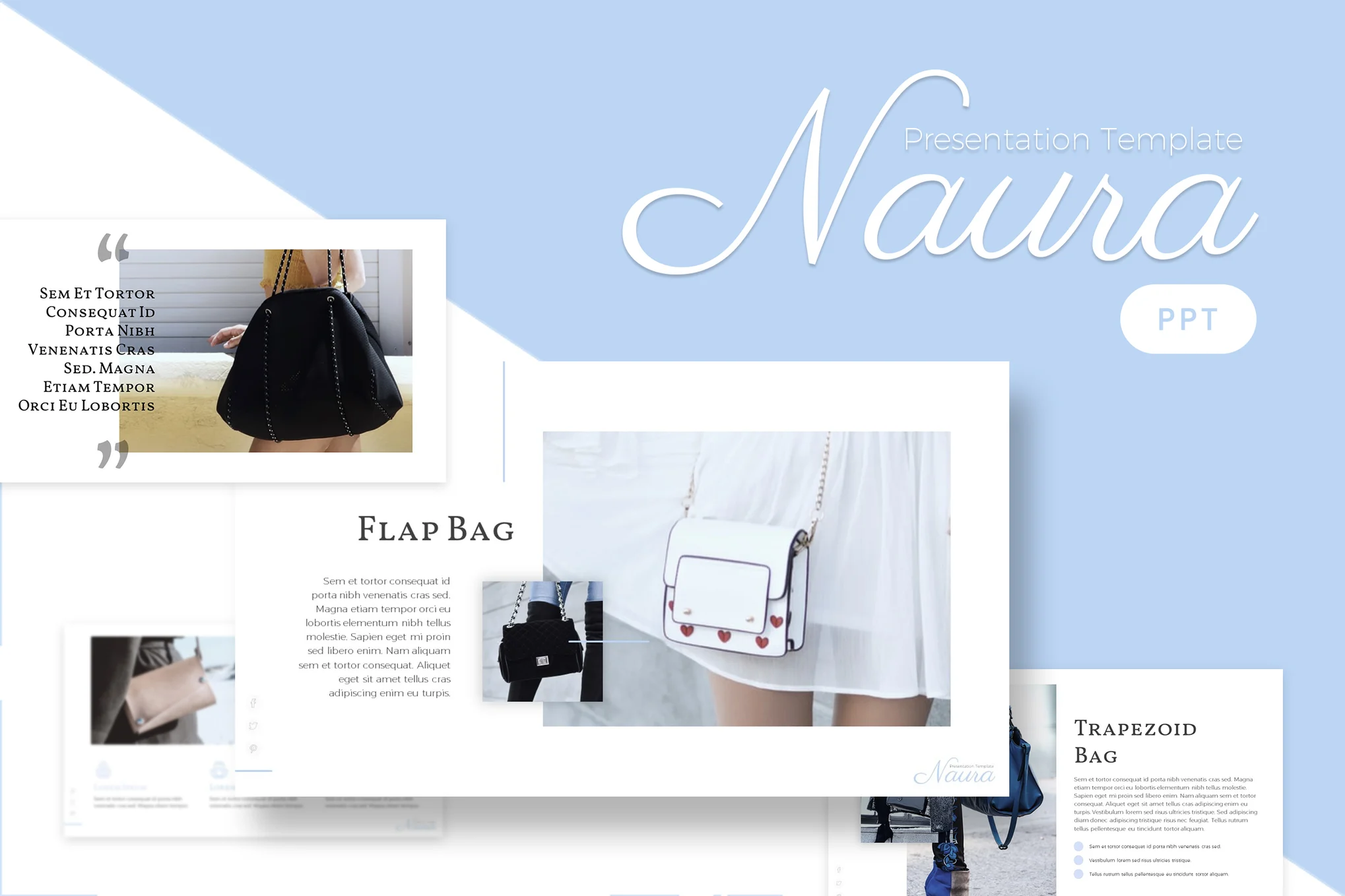Naura - Feminine Powerpoint Template