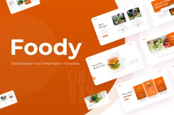 Foody Bread Based Food Powerpoint Template