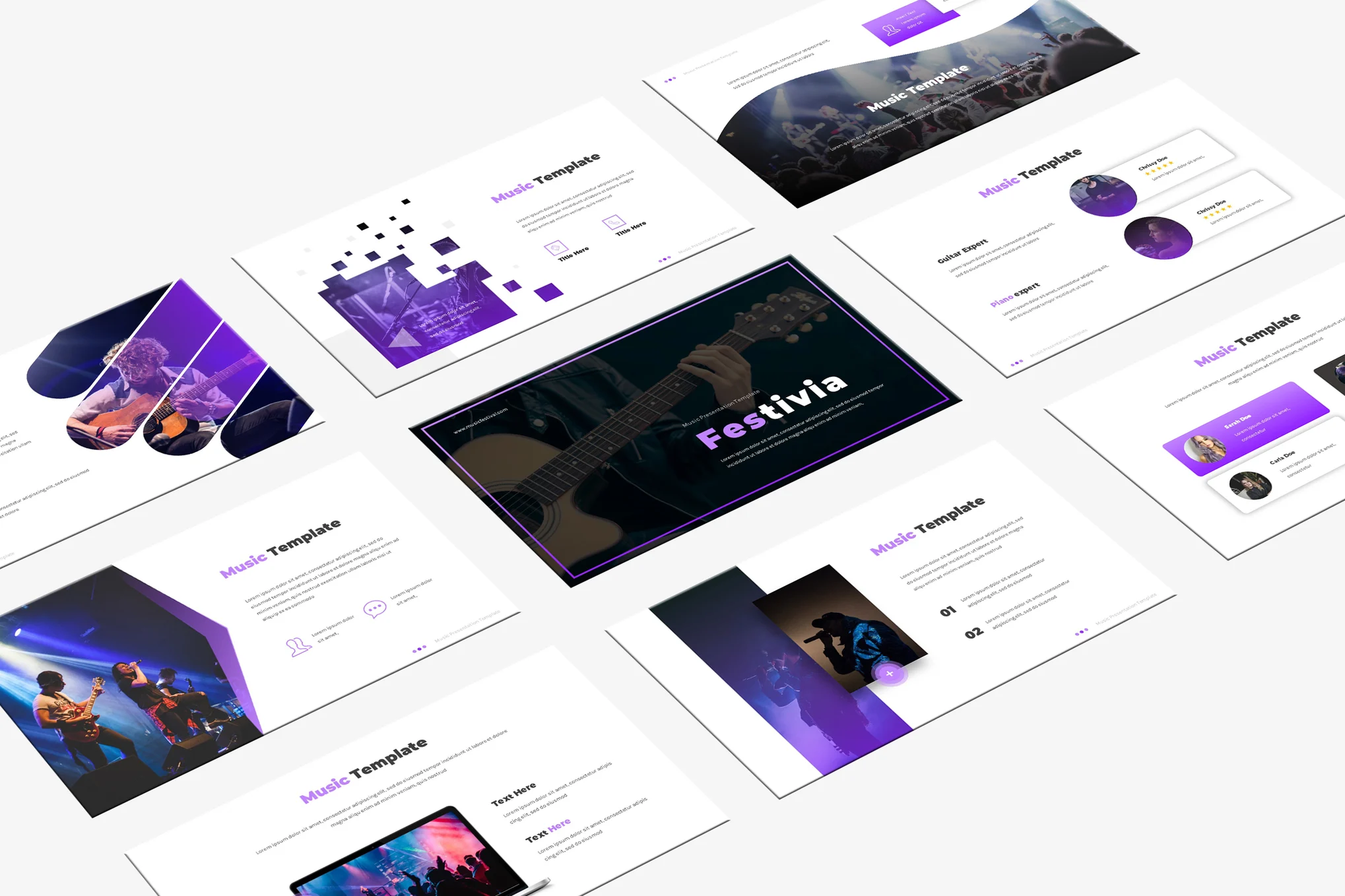 Festivia - Music Powerpoint Presentation