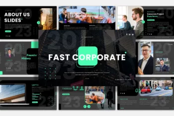 Fast Corporate Slides Powerpoint Presentation