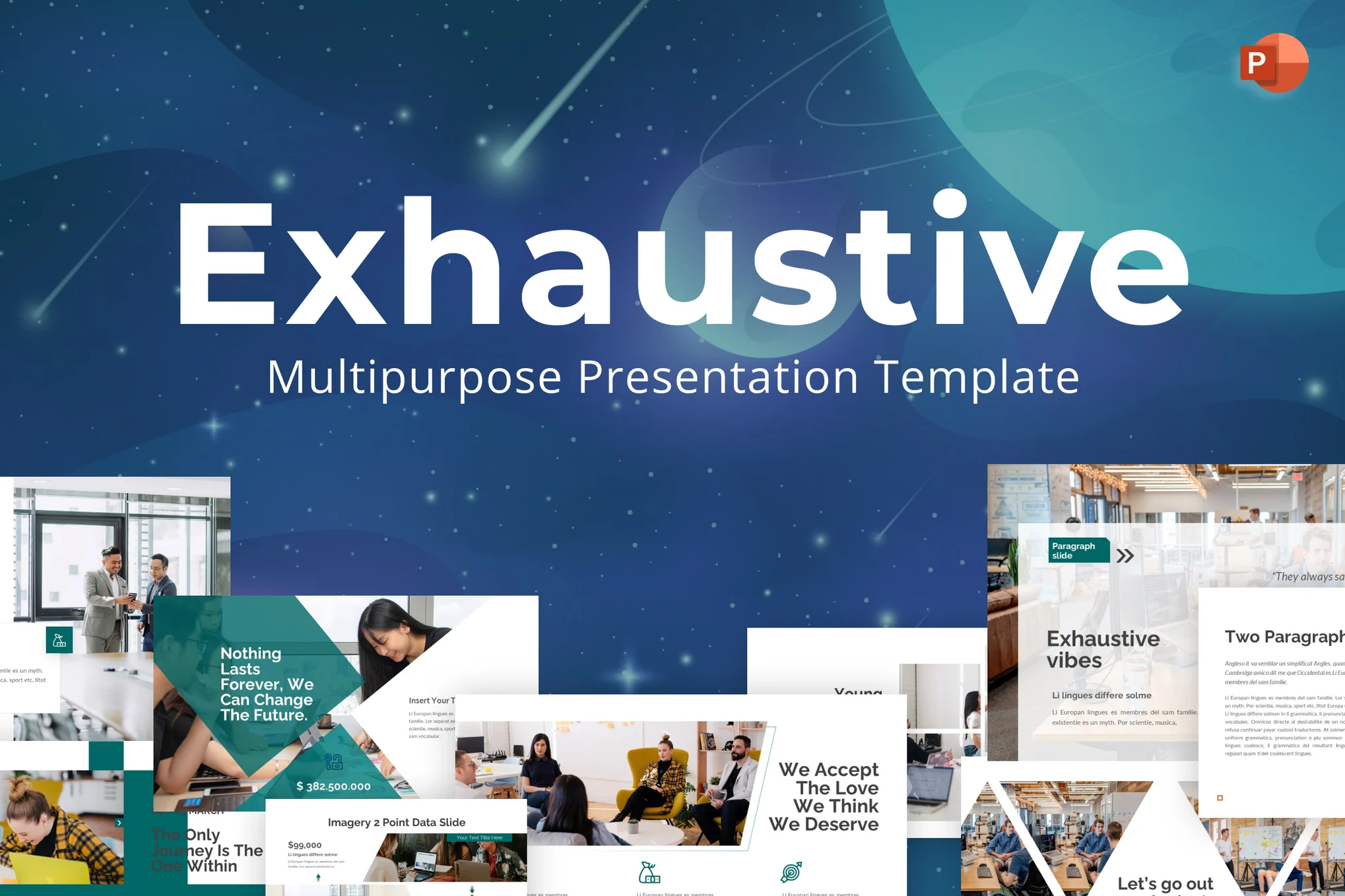 Exhaustive Multipurpose PowerPoint Template