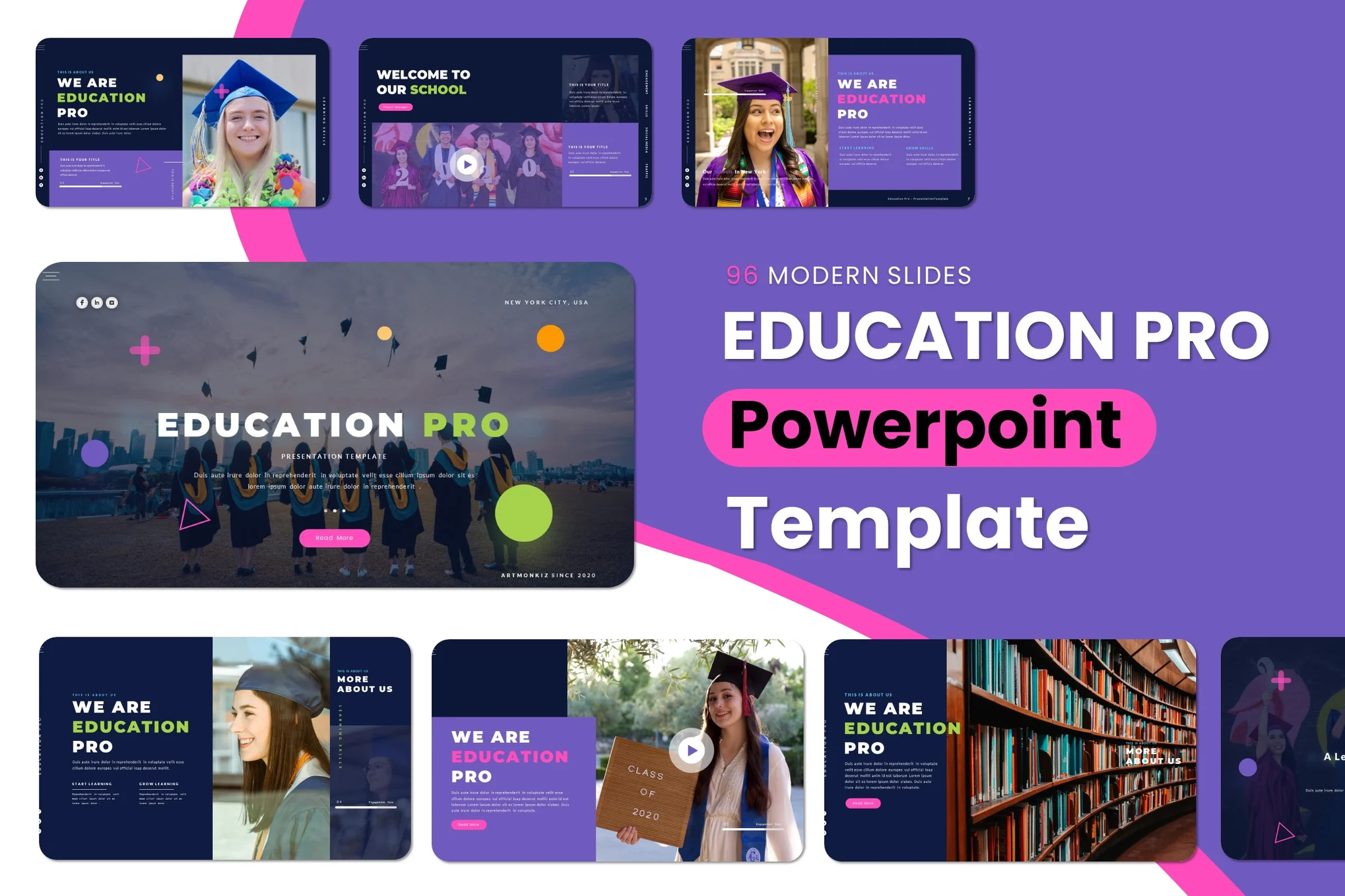 Education School Pro PowerPoint Presentation