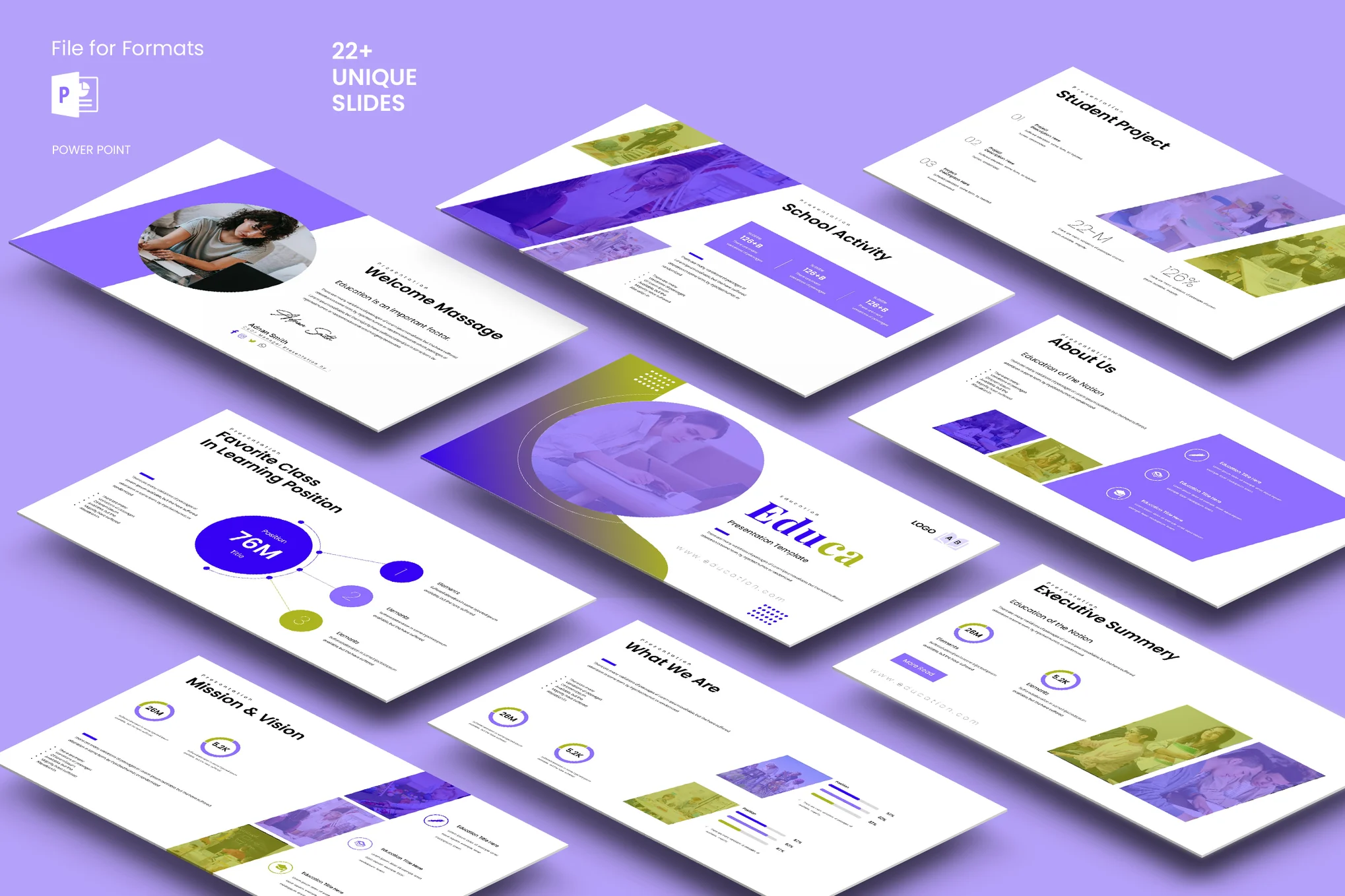 Education Presentation Template