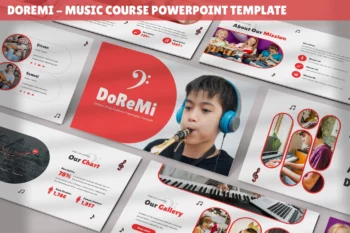 Doremi - Music Course Powerpoint Template