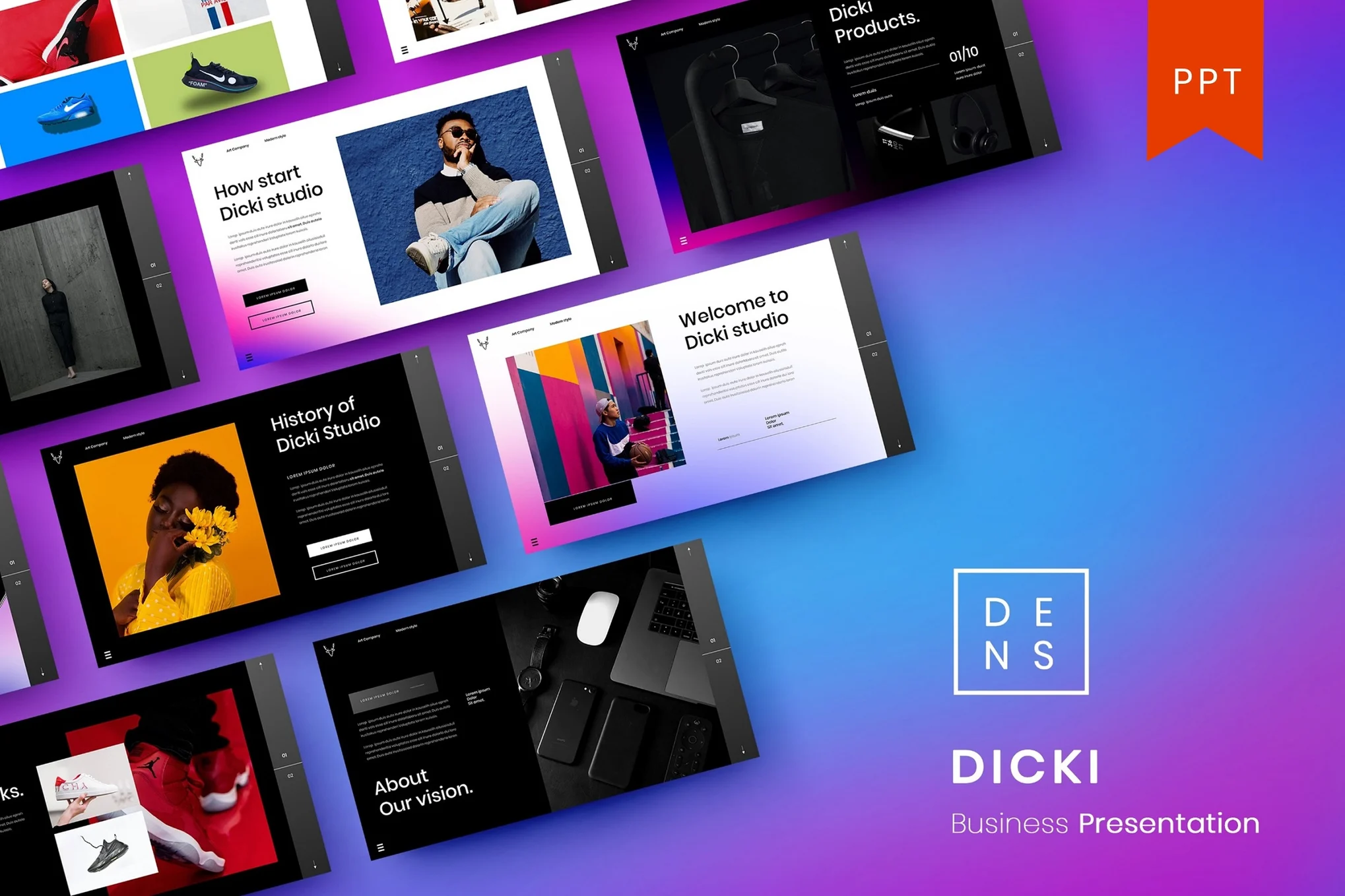 Dicki – Business PowerPoint Template