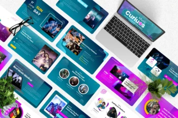 Curiuos - Music Industrial Powerpoint Templates