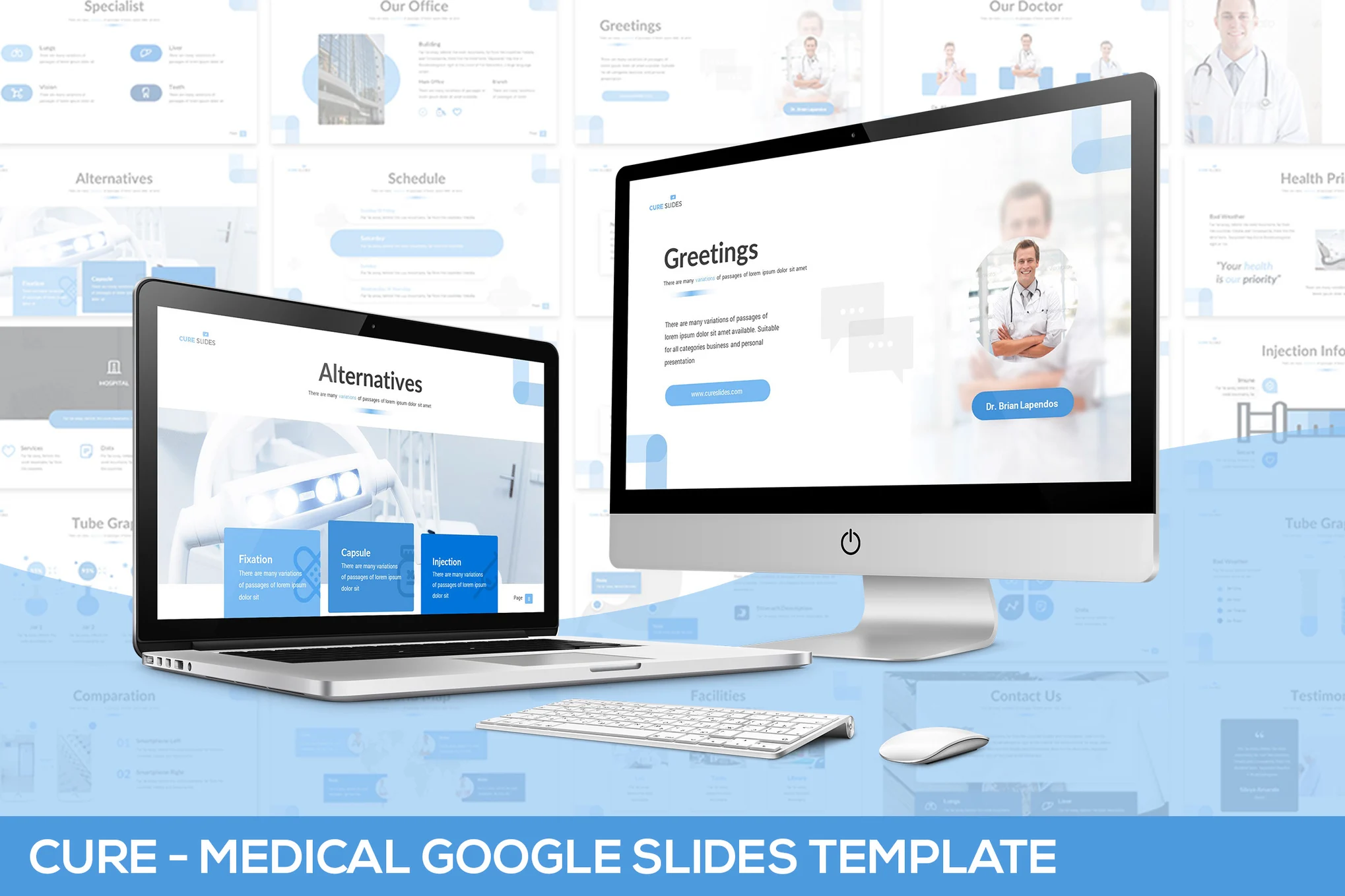 Cure - Google Slides Template