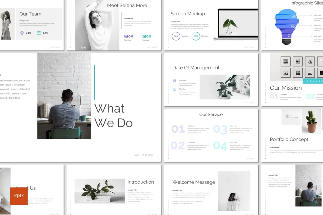 51 Cure - Powerpoint Template