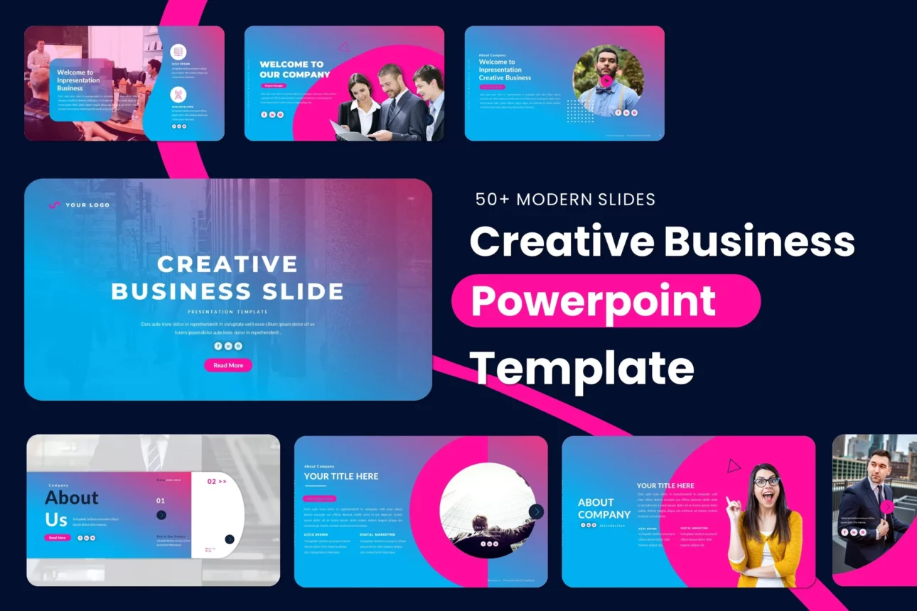 Creative Business Slide PowerPoint Template