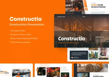 Constructio - Construction PowerPoint Presentation