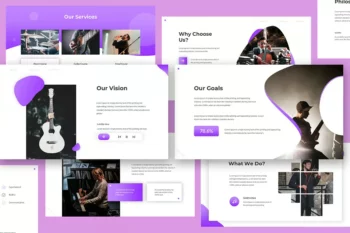 Chordia - Music Powerpoint Template