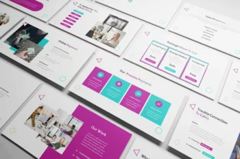 Business Network Powerpoint Template