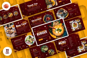 Burger Food PowerPoint Presentation Template