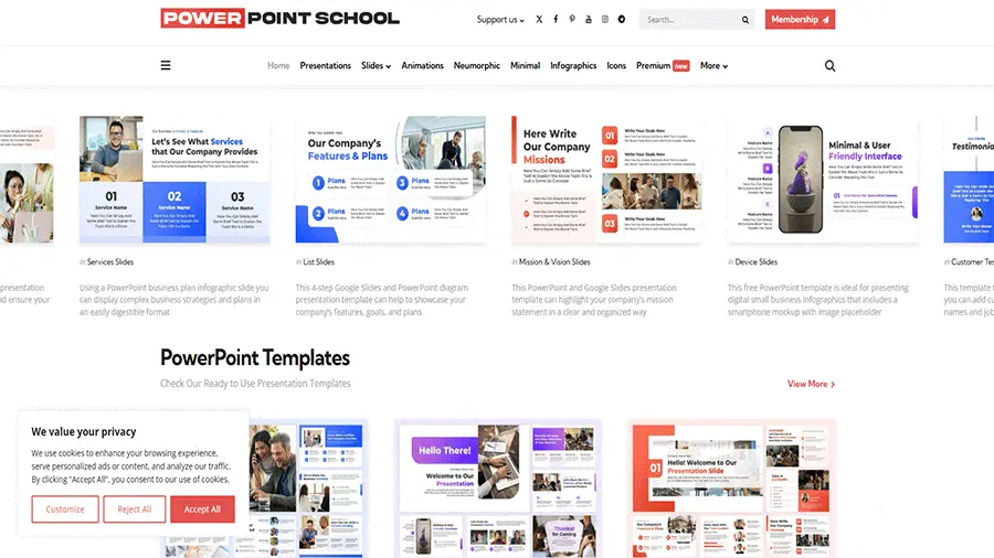 قوالب بوربوينت مجانية