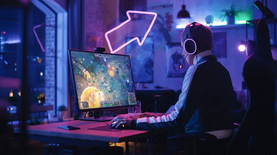 مونتاج فيديوهات الألعاب