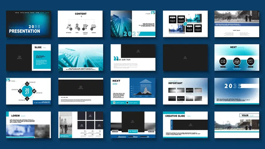 تصميم عرض بوربوينت 