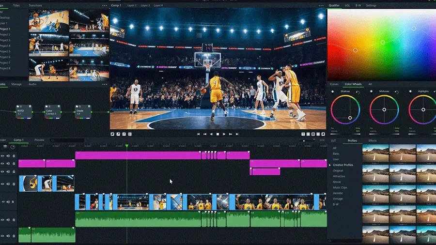 برنامج تعديل الفيديو 