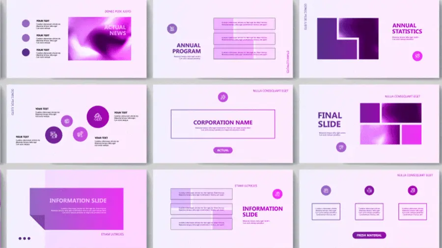 قوالب بوربوينت