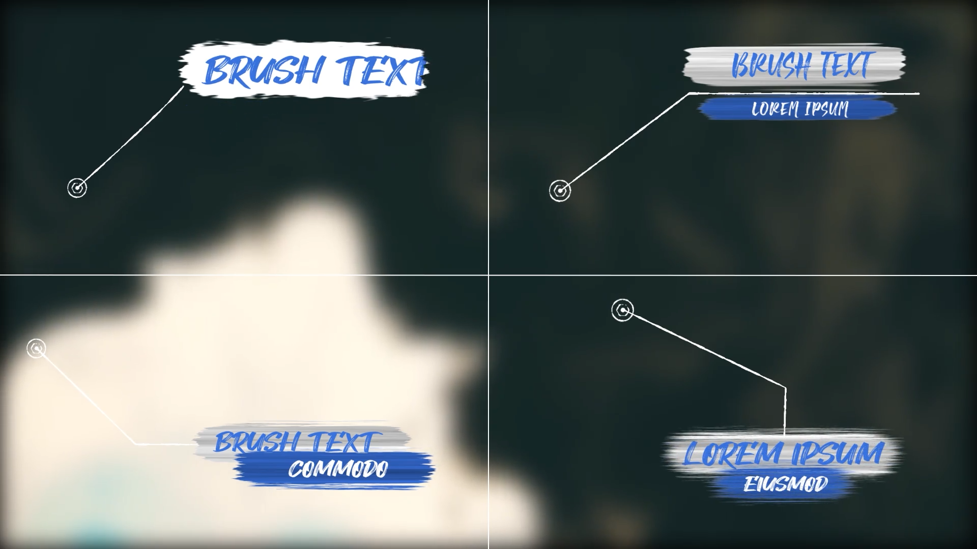 Call Outs Brush MOGRT