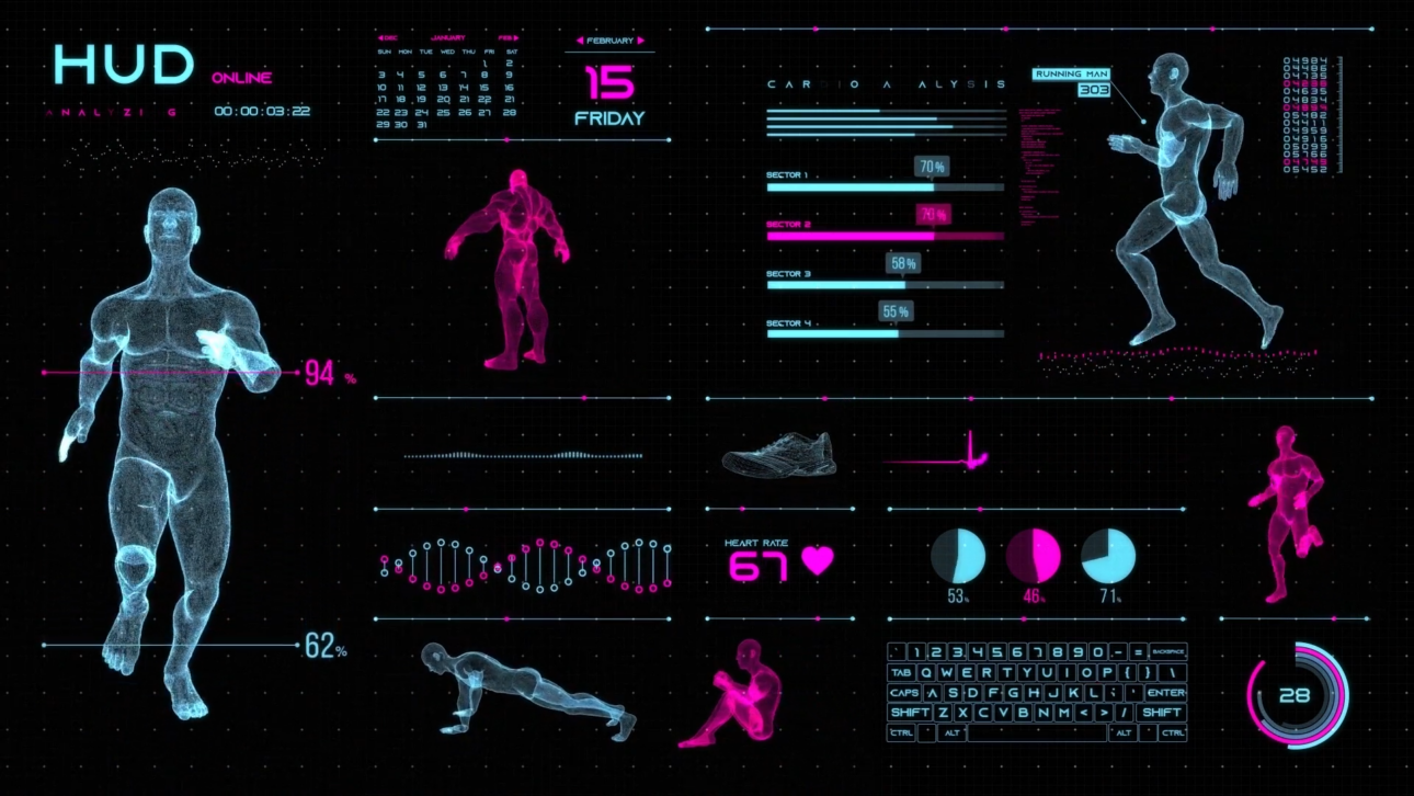 HUD Fitness for Premiere Pro