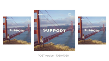 Rhythmic Intro Instagram Post | MOGRT