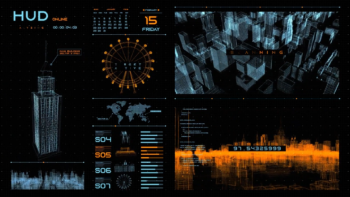 HUD Cities for Premiere Pro