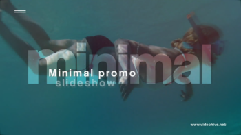 Minimal Promo Slideshow 3 | Premiere Pro