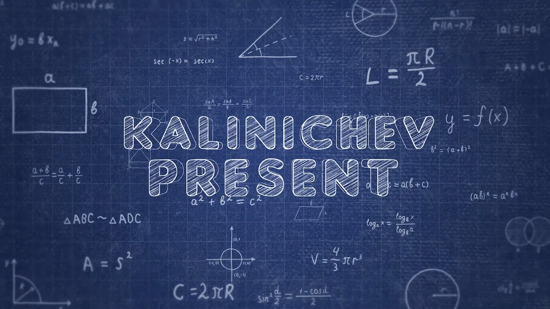 Math Hand Draw Intro - Premiere Pro