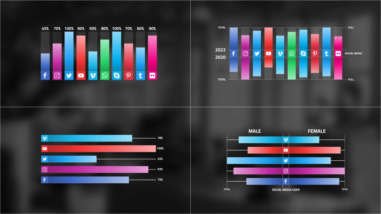 Social Media Infographic | Premiere Pro