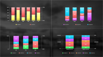 Vertical Stacked Bar Infographic | Premiere Pro