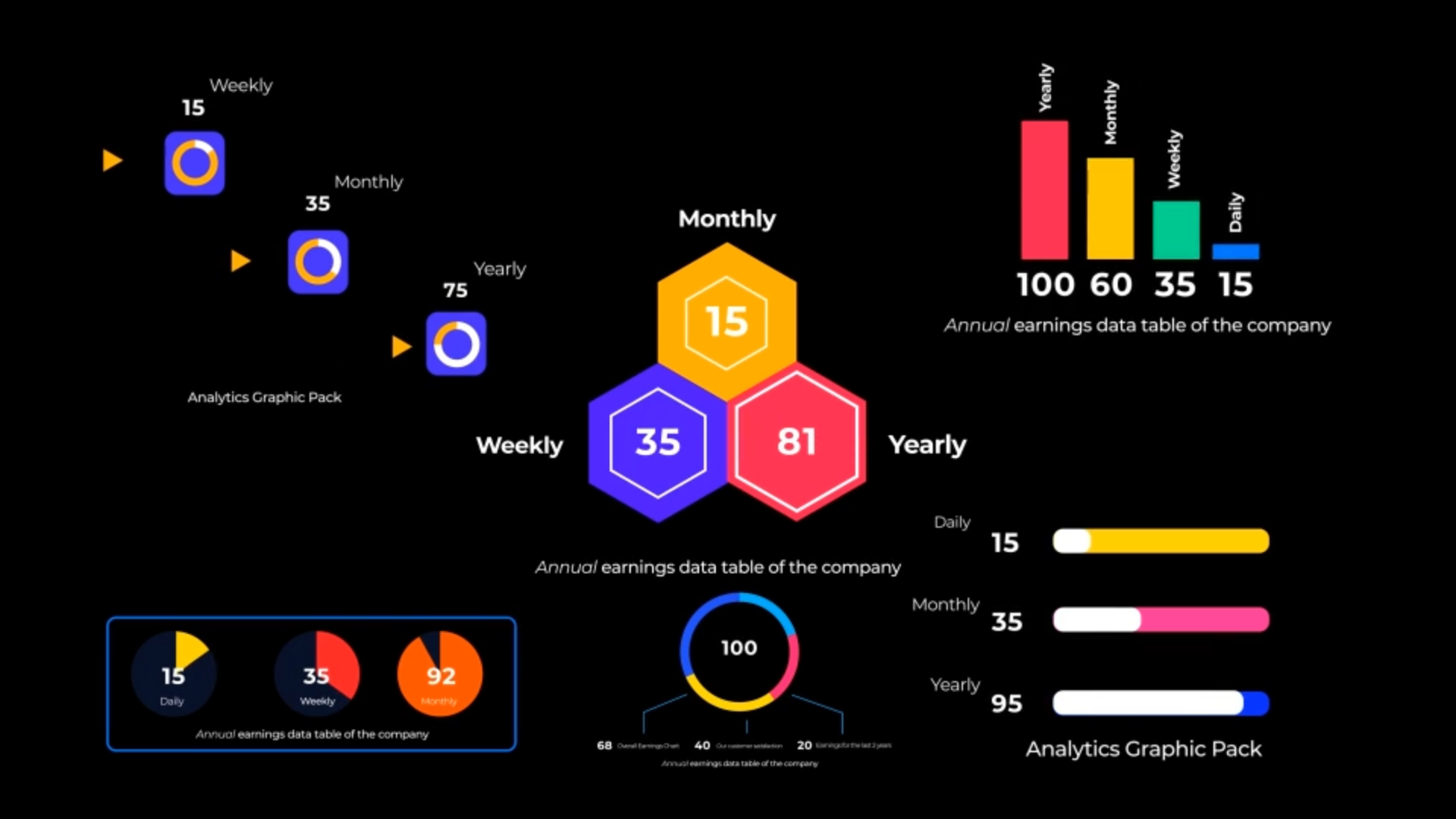 Analytics Graphic Pack 2