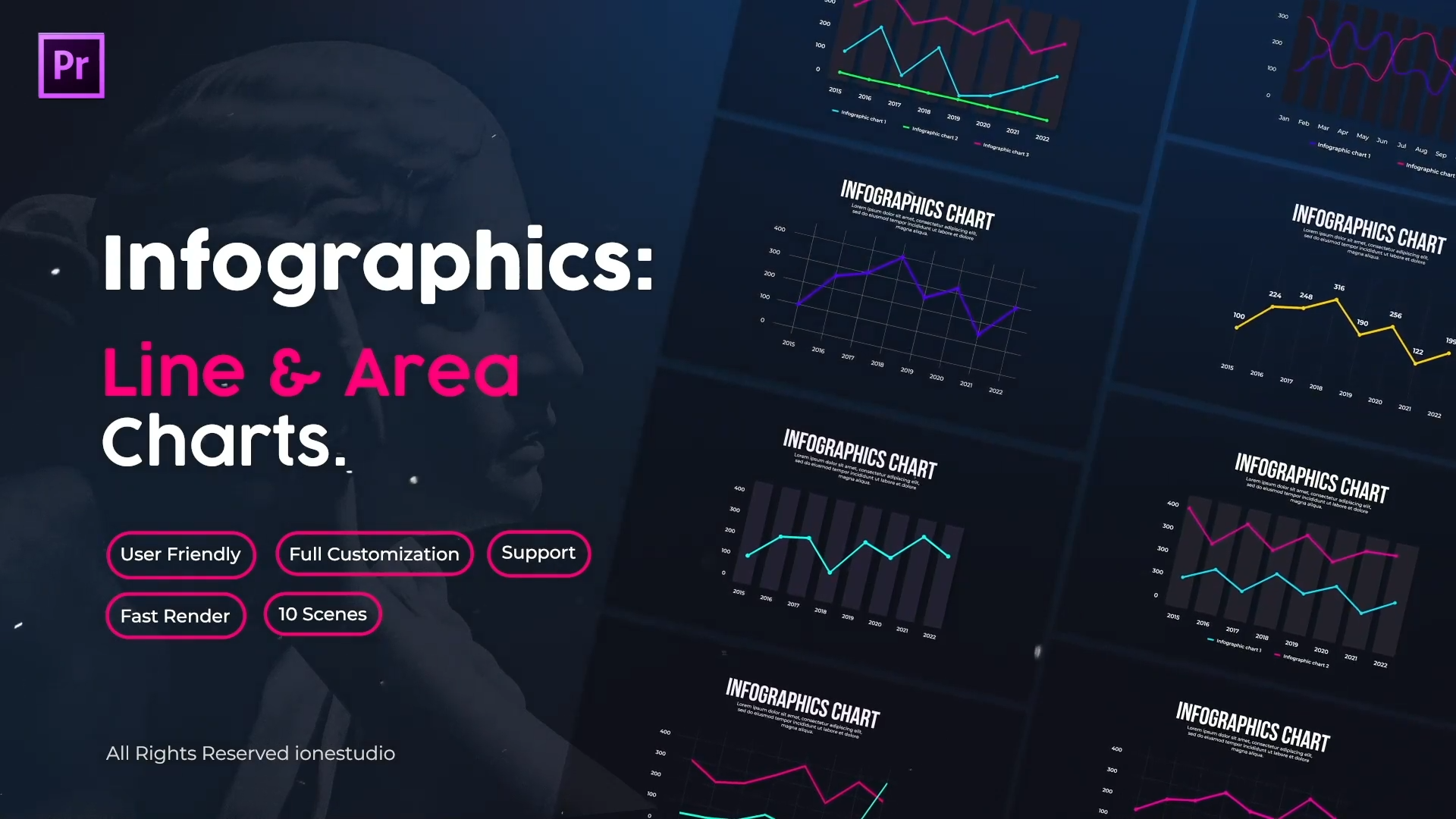 Line Charts for Premiere Pro