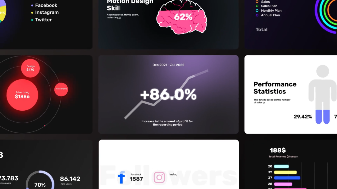 Infographic Posters for Premiere Pro