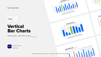 CSV Driven Corporate Vertical Bar Charts l MOGRT for Premiere Pro