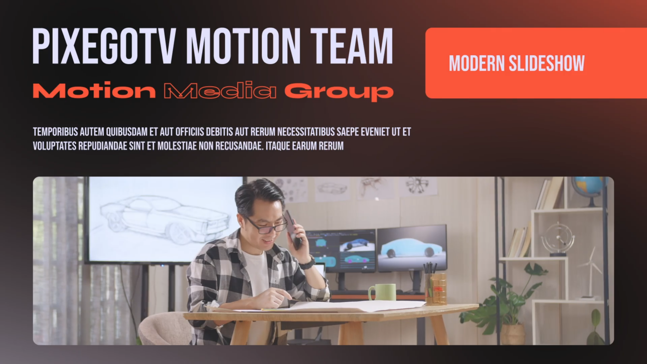 Modern Presentation Corporate Slideshow Mogrt