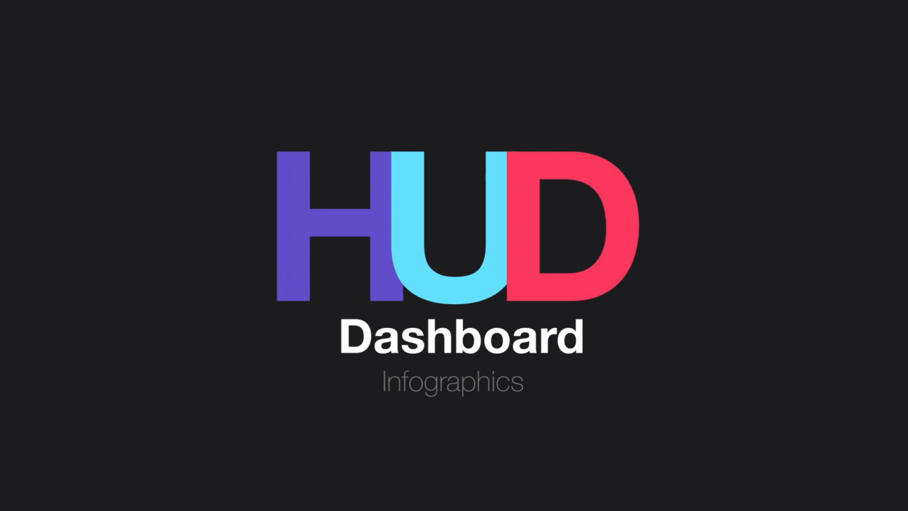 HUD Dashboard Infographics Essential Graphics for Premiere Pro