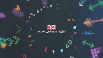 Flat Arrows MOGRT Pack