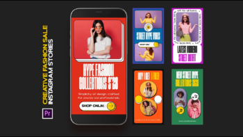 Creative Fashion Sale Instagram Stories MOGRT