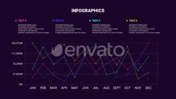 Customizable Line Infographics
